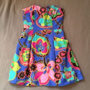 Lilly Pulitzer Bernadette Dress Starry Drama Queen